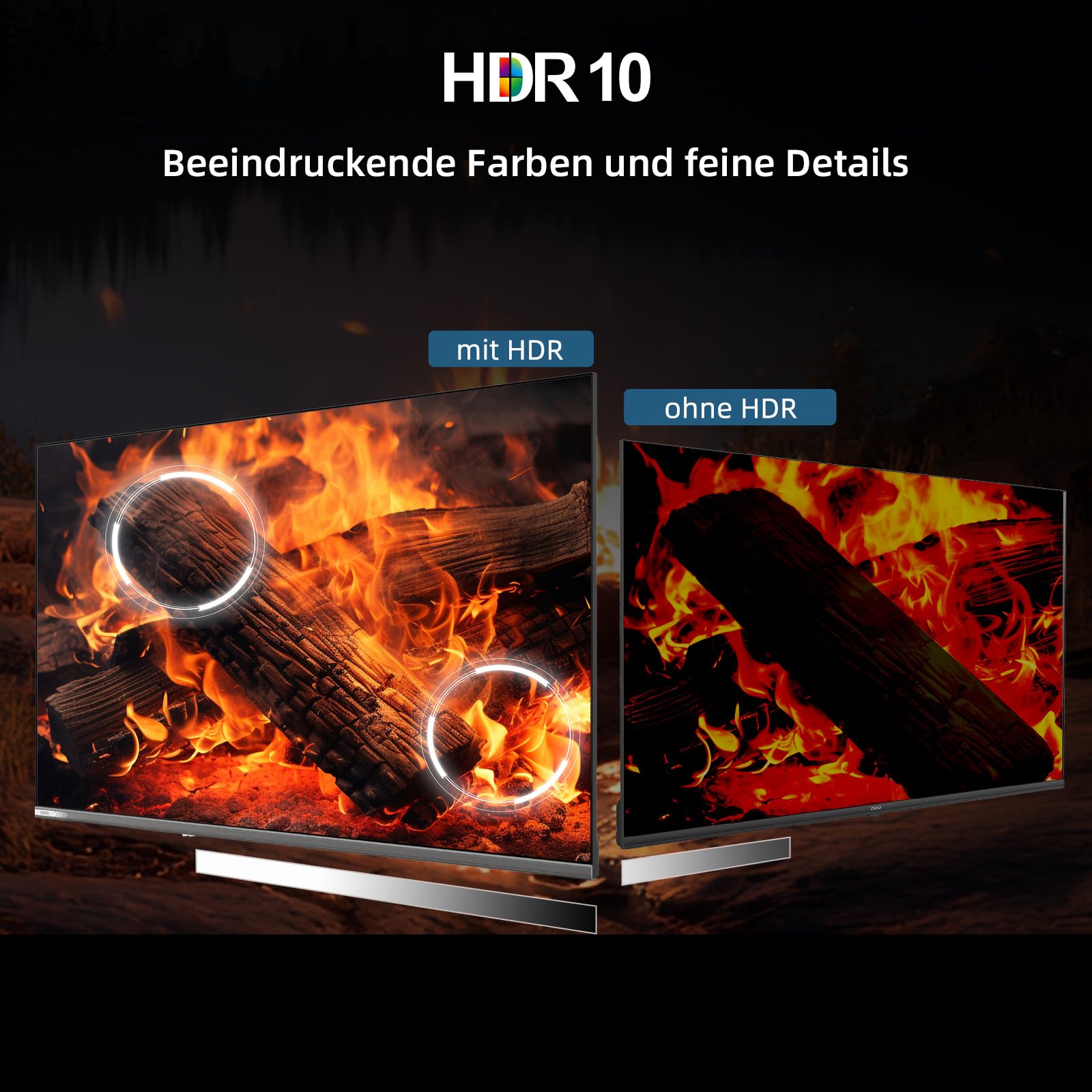 CHIQ 43 Zoll (108cm) Smart TV, Full HD QLED Google TV mit WLAN, Google Assistant, Bluetooth, 90% DCI-P3, HLG&HDR10, Triple Tuner (DVB-C/-S2/-T2), App Store, Prime Video, Dolby Audio, HDMI, CI+, L43QST 6