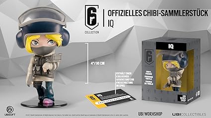 Amazon Com Ubisoft Six Collection Iq Chibi 4 Figurine Figure