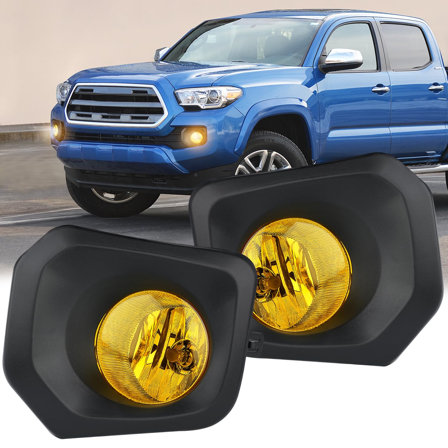 Nilight Fog Lights Assembly Compatible with 2016
