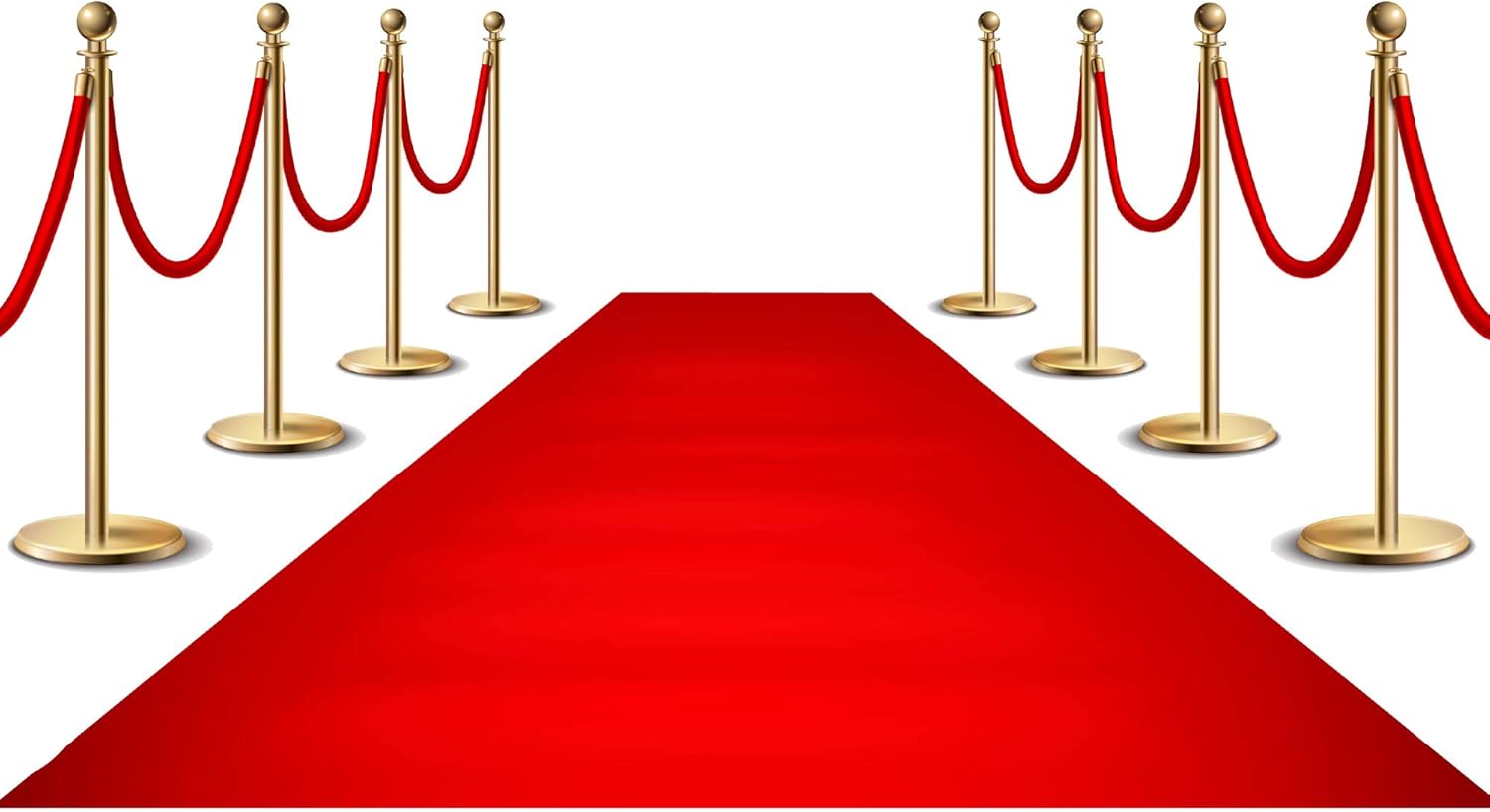 Red Carpet Runner for Party, 2x15ft ,70GSM ,Hollywood Red Carpet Roll Out for Special Event, Glamorous Movie Theme Party Decorations, Red Runway Rug for Wedding, Red Aisle Runner for Prom