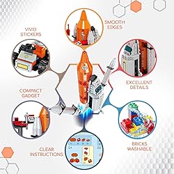 Space Exploration Shuttle Toys for 6 7 8 9 10 11 12