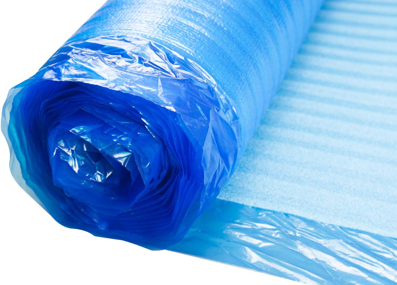 3in1 Vapor Barrier Flooring Underlayment w/Overlap and pre-Attached Tape Strip - Bestlaminate- 2mm - 100sq.ft roll - - 