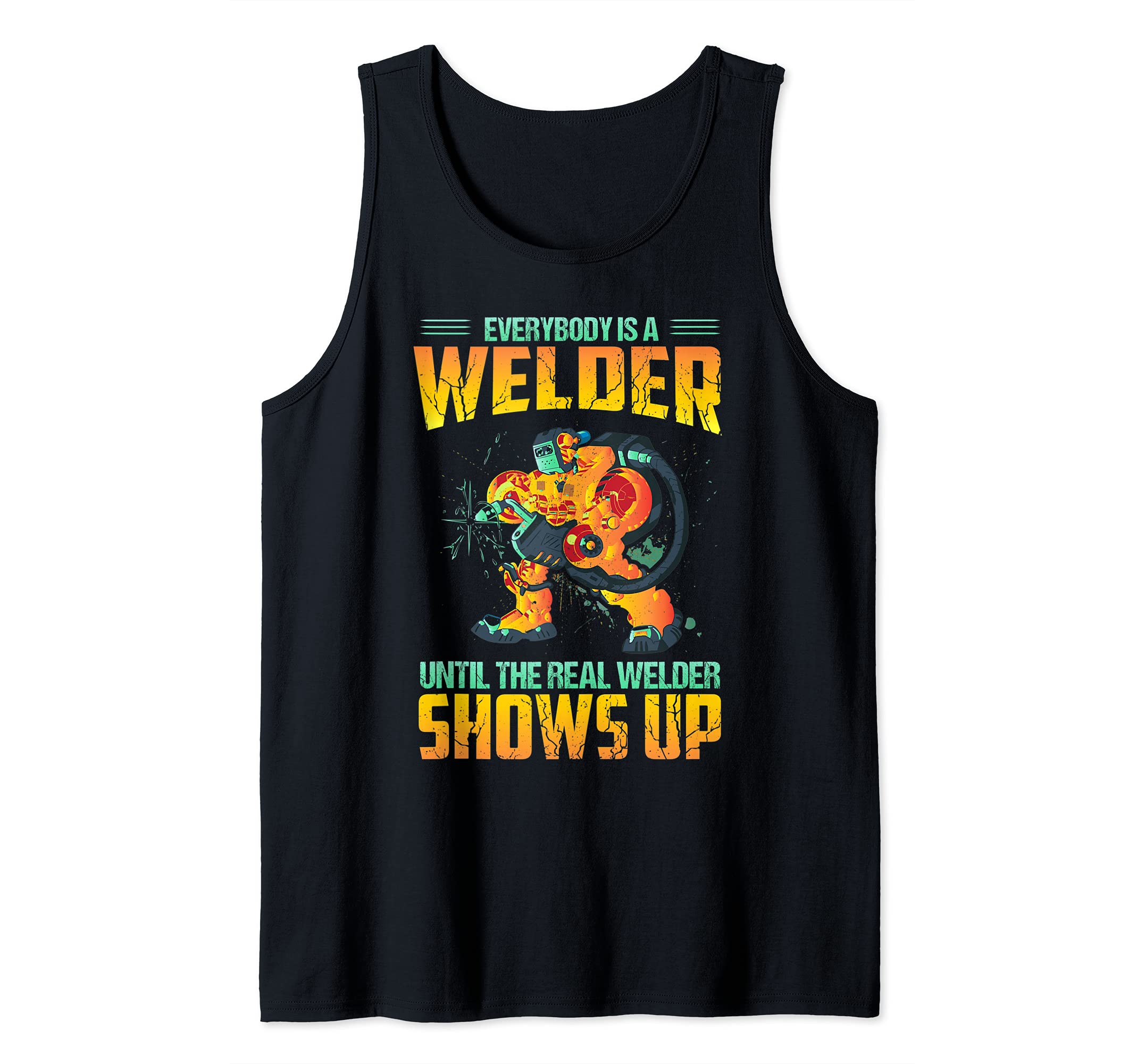 Funny Welder & Welding Tank Top