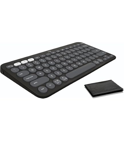 Amazon.com: Logitech Pebble Keys 2 K380s, Multi-Device Bluetooth