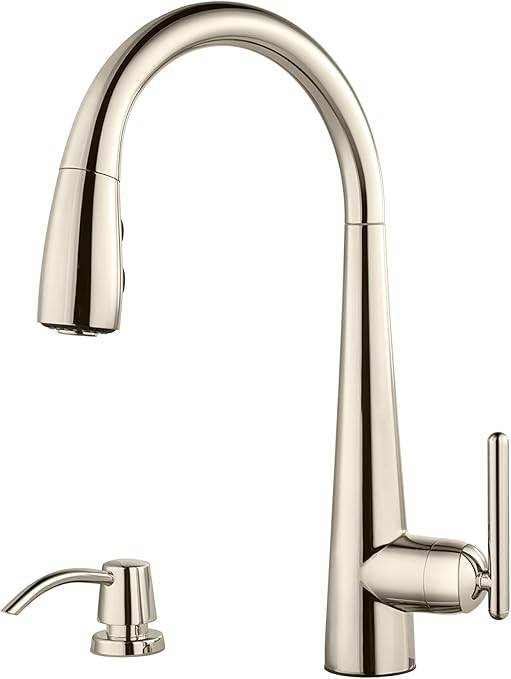 Price Pfister Gt529smd Lita Single Handle Pull Down Kitchen Faucet