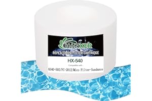 HANXER 6540-502 Hot Tub Filter Cartridge Replaces for Filbur FC-2812, Sundance Series 850 780 6540-502, PPS750, PP2002, Inner Pre Filter Disposable for Pool and Spa, 1 Pack