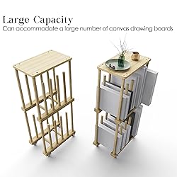 UNZERO Art Storage Rack, Art Canvas Storage, Art