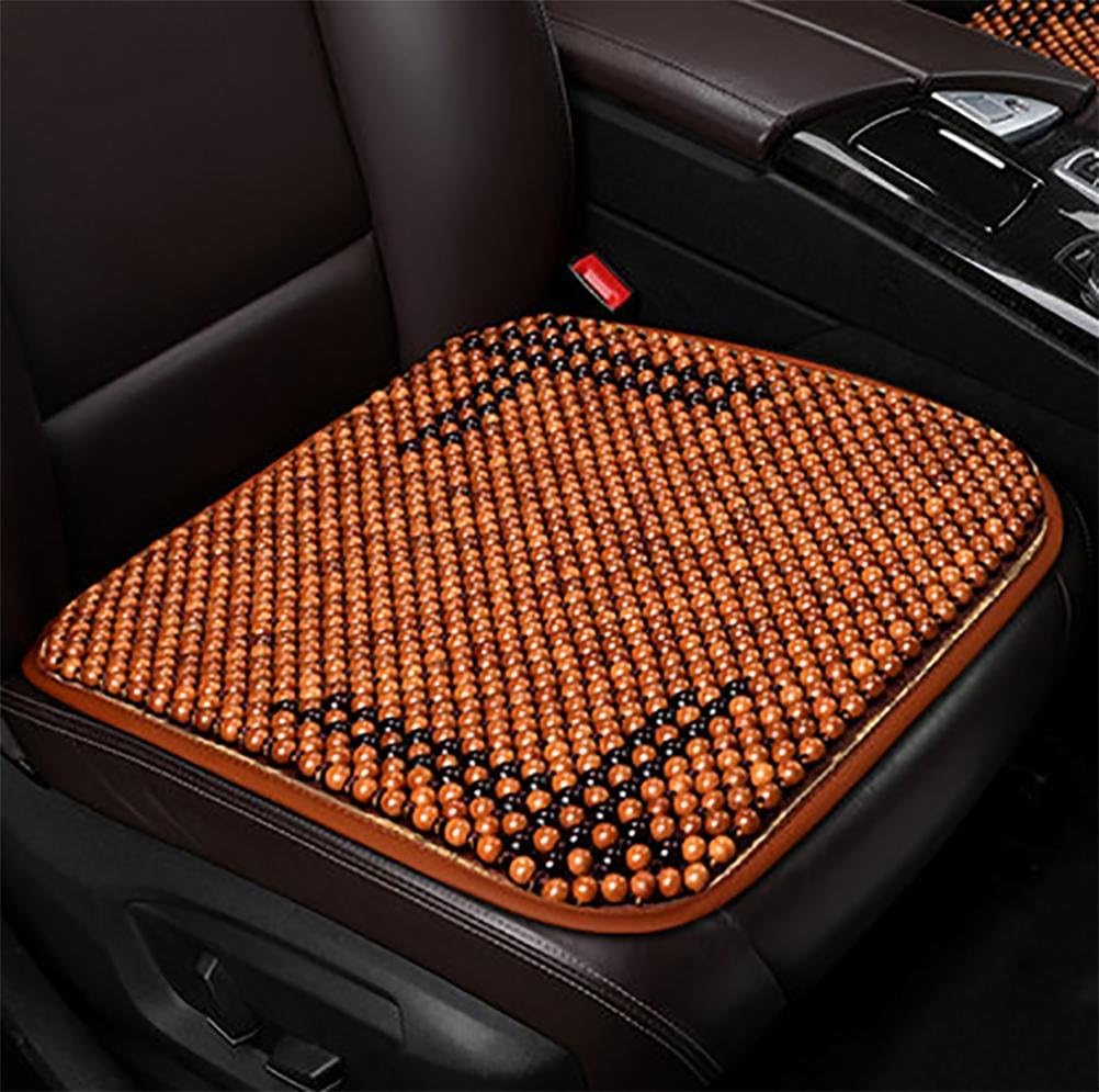 GAOFEI Natural Wood Bead Seat Cover Massage Cool Premium Comfort Cushion