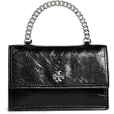 Tory Burch Women's Kira Deconstructed Mini Top Handle Chain Wallet