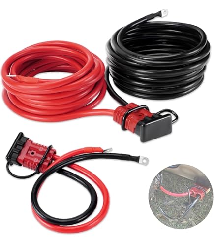 4 GAUGE 24 FT & 3 FT UNIVERSAL QUICK CONNECT WIRING KIT, TRAILER MOUNTED WINCH E - Foto 6