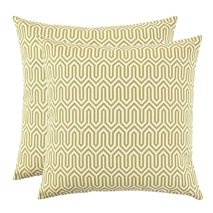 Amazon Com Set Of 2 Artcest Decorative Cotton Blend Jacquard Bed