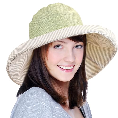 Solaris Packable Bucket Sun Hat, Wide Brim Bucket Hat for Sun