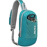 G4Free Sling Bag RFID Blocking Lightweight Crossbody Backpack Chest Shoulder Bag for Travel Sports Running