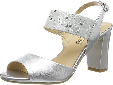 caprice silver shoes
