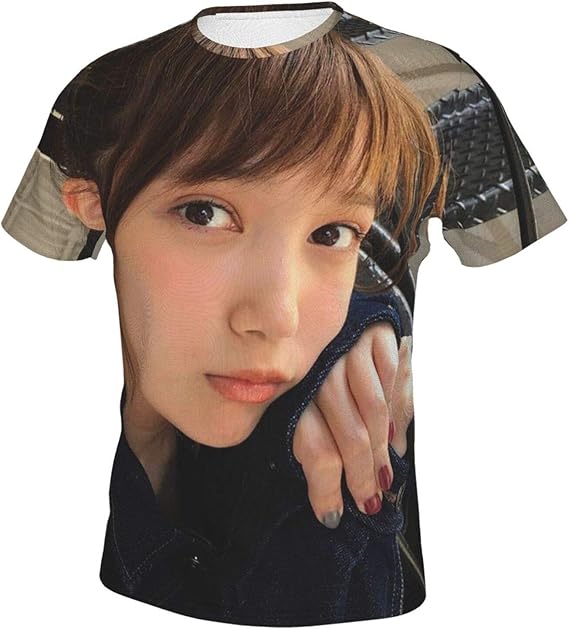 Amazon Co Jp 本田翼 ばっさー 2 人気 Tシャツ 半袖 服 メンズ 夏 インナーシャツ カジュアル カットソー ファッション 丸襟 柔らかい 快適 大きなサイズ 個性的な レディース夏用服 服 ファッション小物