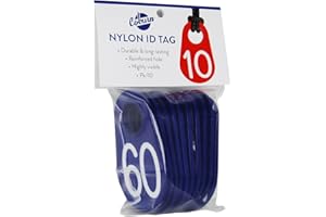 Coburn 258PK-06-060 Blue Neck Tag #'D 51-60