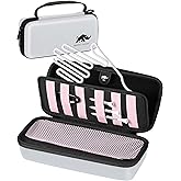 Rhino Valley Golf Glove Holder Case, Golf Accessories Organizer Bag with Glove Shaper for Phone, Gloves, Balls, Tees, Markers, Divot & Repair Tools, Gifts for Golfers Men Women