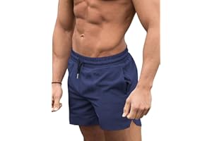 COOFANDY Men's Quick Dry Swim Trunks Board Shorts Lightweight Swimsuit Bathing Suit Swimwear with Pockets