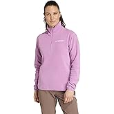 adidas womens Terrex Multi Essentials Half-zip Fleece Hiking Jacket