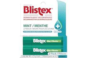 Blistex Mint Lip Balm Twin Pack 2 count