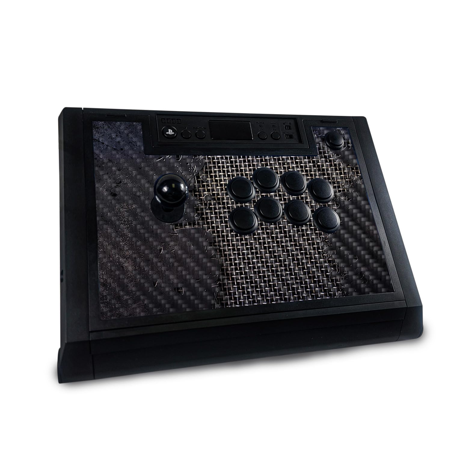 Carbon Fiber Gaming Skin Compatible with Hori