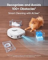 eufy X10 Pro Omni Robot Vacuum Cleaner with Mop Dual Mops 12 mm Lift AI Obstacle view 5