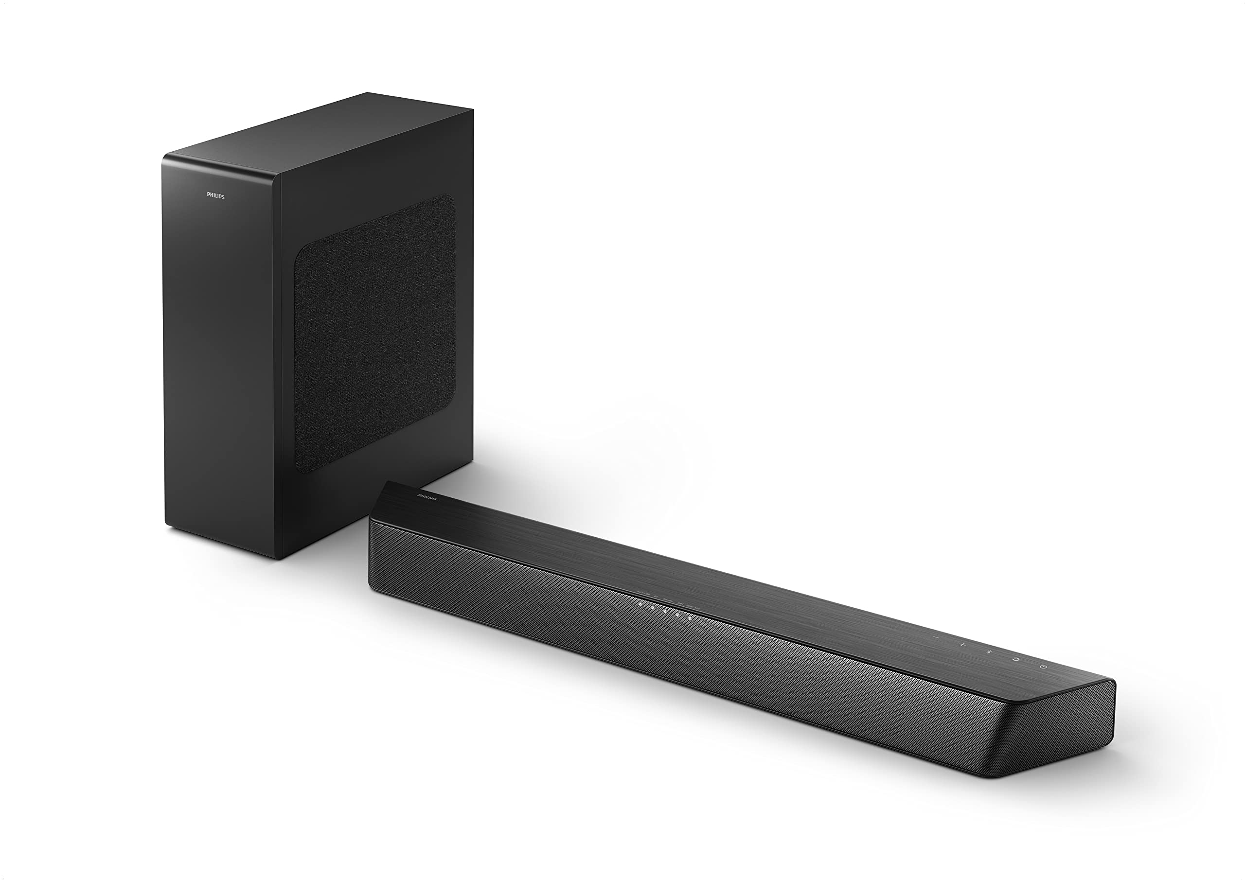PHILIPS B7207 2.1-Channel Soundbar with Wireless Subwoofer and Dolby Digital Plus