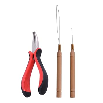 Amazon Com Bend Tip Hair Pliers I Tip Pliers Micro Pulling