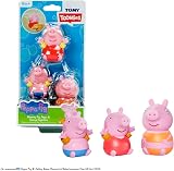 Toomies Peppa Pig Bath Toys Mummy Pig George Squirters 18m+ view 5