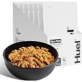 Huel Hot &amp; Savory Meal Packs | Cajun Pasta | 25g Protein 6g Fiber | 7 Pack | 27 Vitamins and Minerals | 100% Nutritionally Complete Plant Based Instant Meal