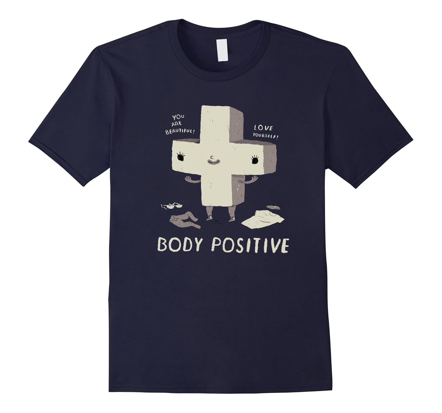 body positive T-shirt! funny body positivity shirt + size-Rose