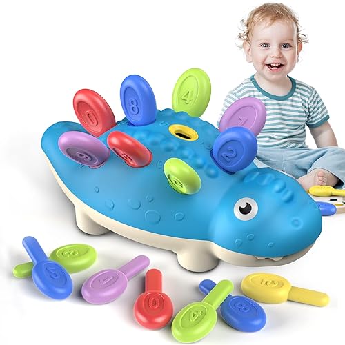 SUPFEEL Montessori Toys for Year Old, Baby Sensory Toys for