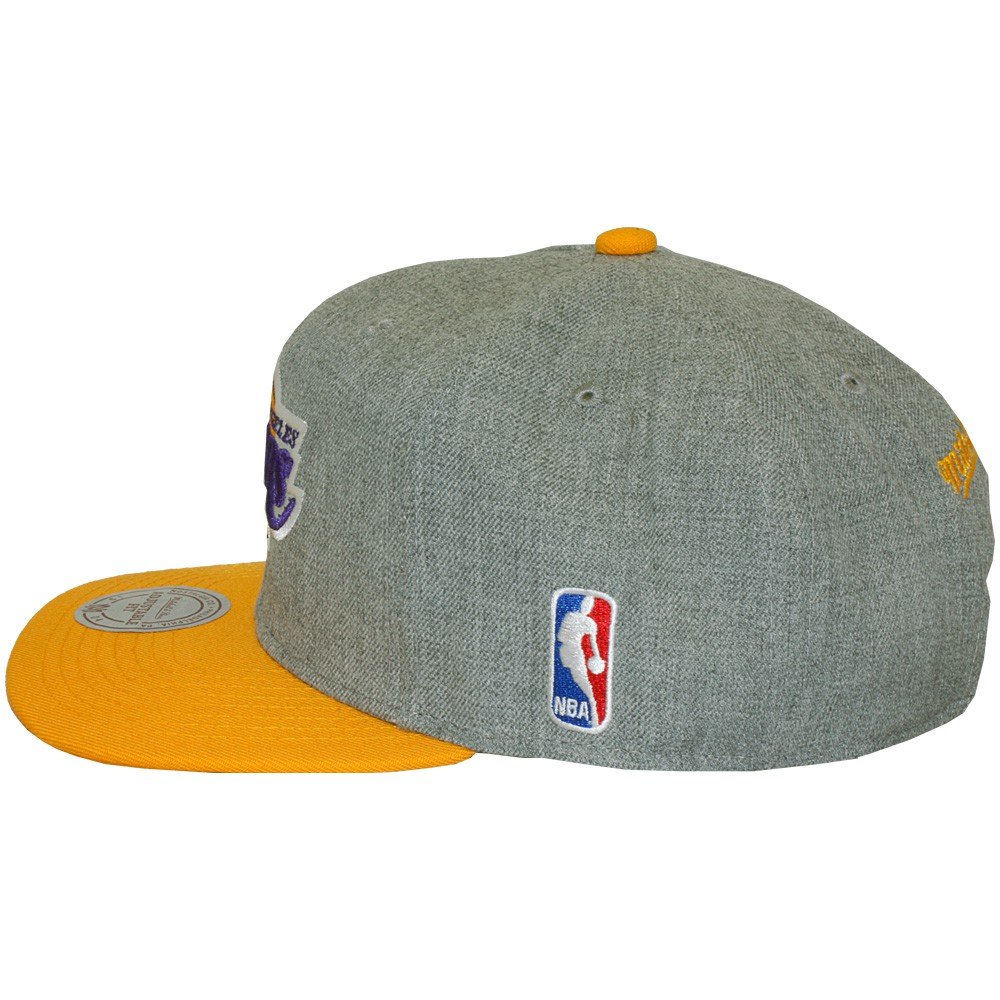 casquette lakers grise