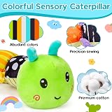 Lypsochaat Caterpillar Musical Baby Toy 0-6-12 Months Plush Sensory Tummy Time view 2