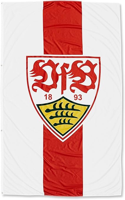 Vfb Stuttgart Hissfahne Fahne 150 X 250cm Hochformat Amazon De Sport Freizeit