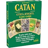 CATAN Cities &amp; Knights Replacement Game Cards - Complete Set of 95 Game Cards for The Cities &amp; Knights Board Game Expansion (Sold Separately), Board Game Accessories Made Studio