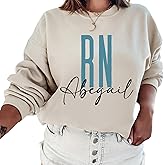 CUSTOM Unisex Nurse Sweatshirt and Hoodies - Personalized New Registered - Graduation Gift and Appreciation UNISEX