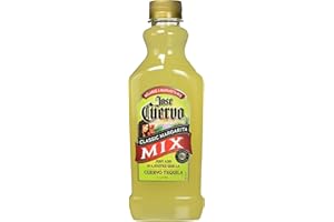 J.FÉE Jose Cuervo Classic Lime Margarita Mix, 33.8 fl oz (Pack of 12)