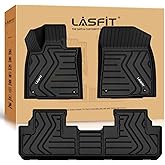 LASFIT Floor Mats for Lexus RX 2022 2021 2020 2019 2018 2017 2016 RX350 RX450h, All Weather Floor Liners Custom Fit TPE Car Mats Front & Rear Mats, Black