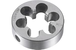 uxcell Round Threading Dies 7/8"-14 UNF, Alloy Tool Steel Machine Thread Repair Hand Tool