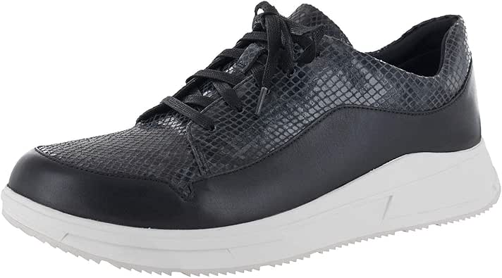 Amazon.com | FitFlop Womens Freya Snake Print Sneaker Shoes | Fashion Sneakers