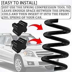 Hirificing 4PCS Coil Spring Spacers Booster