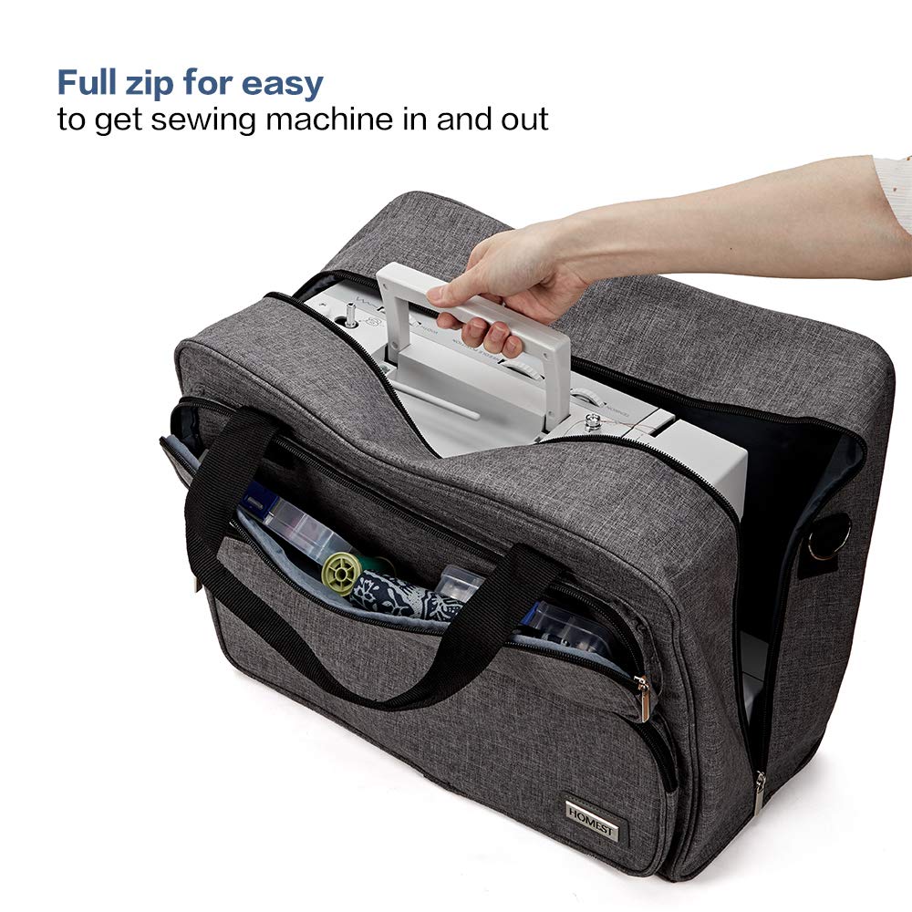 Ripple HOMEST Sewing Machine Carrying Case Universal Tote Bag with