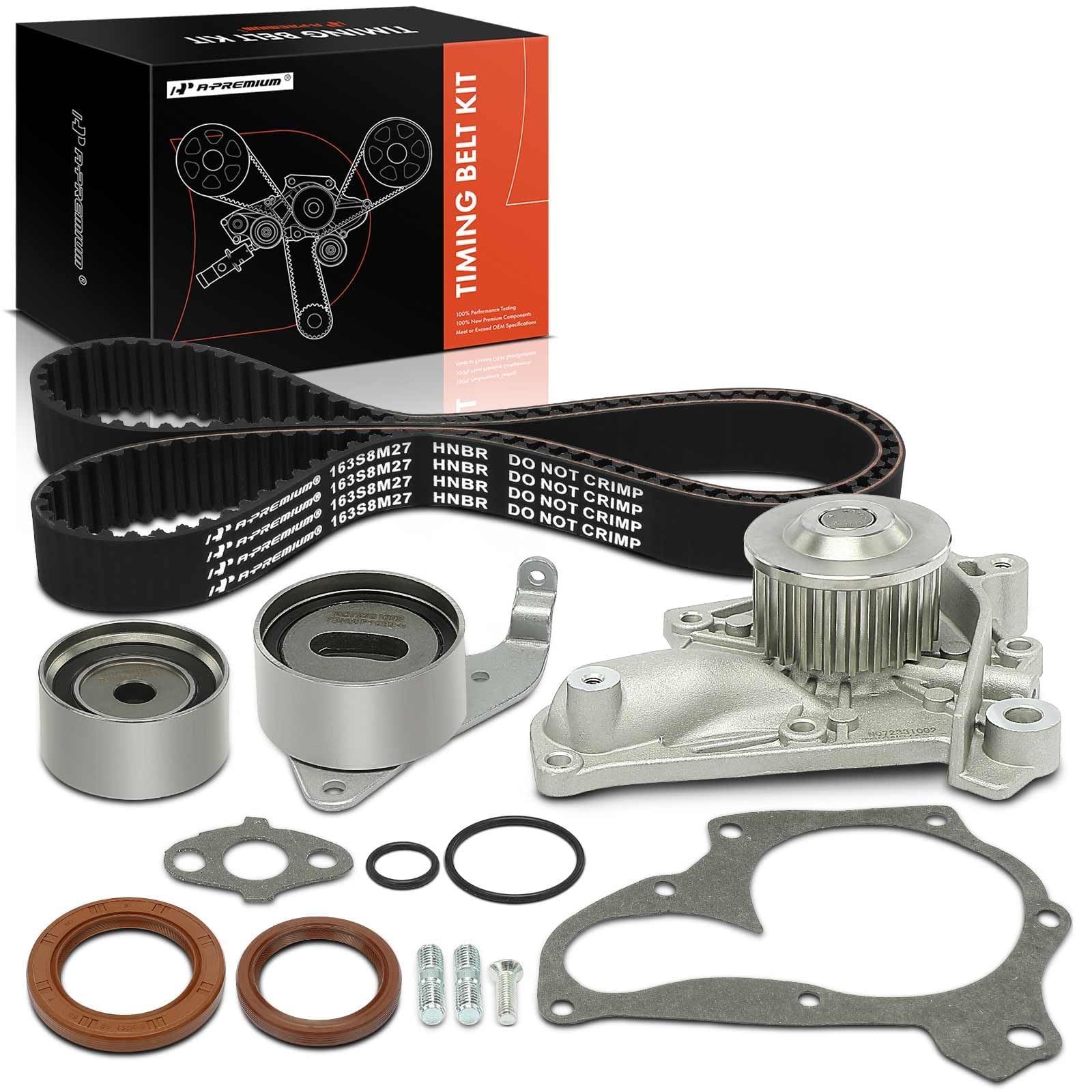 Photo 1 of A-Premium Engine Timing Belt Kit Water Pump W/Tensioner Compatible with Toyota Camry 87-01, 96-00, Celica 87-89/92-99, Solara 99-01 - 2.0L 2.2L