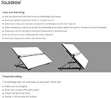 Liquidraw A2 Drafting Board 18.5 x 25.5 in Parallel Motion 6 Angles view 7