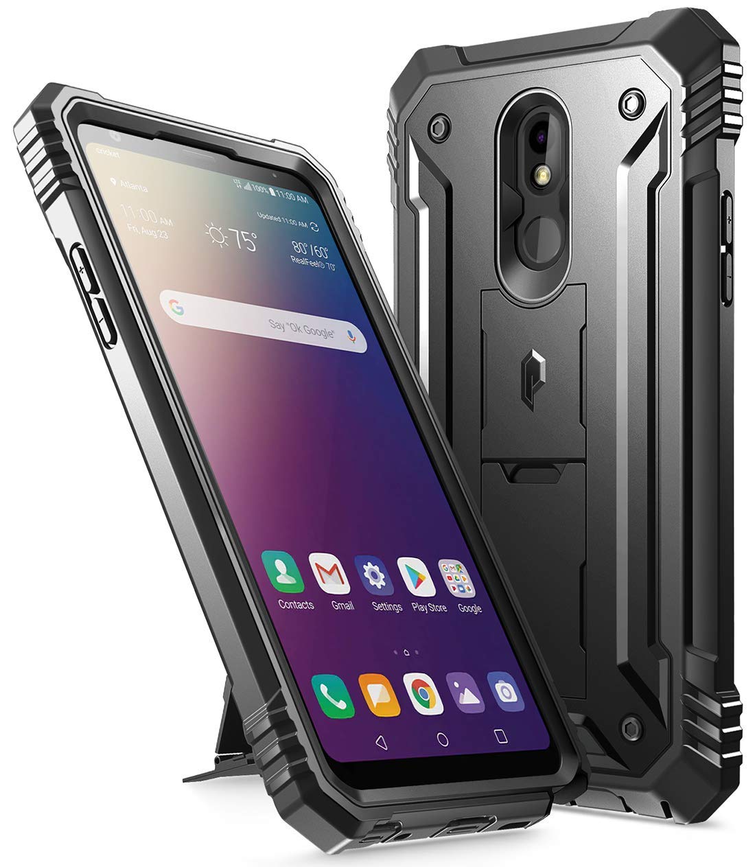 Best lg stylo case dual layer with screen protector