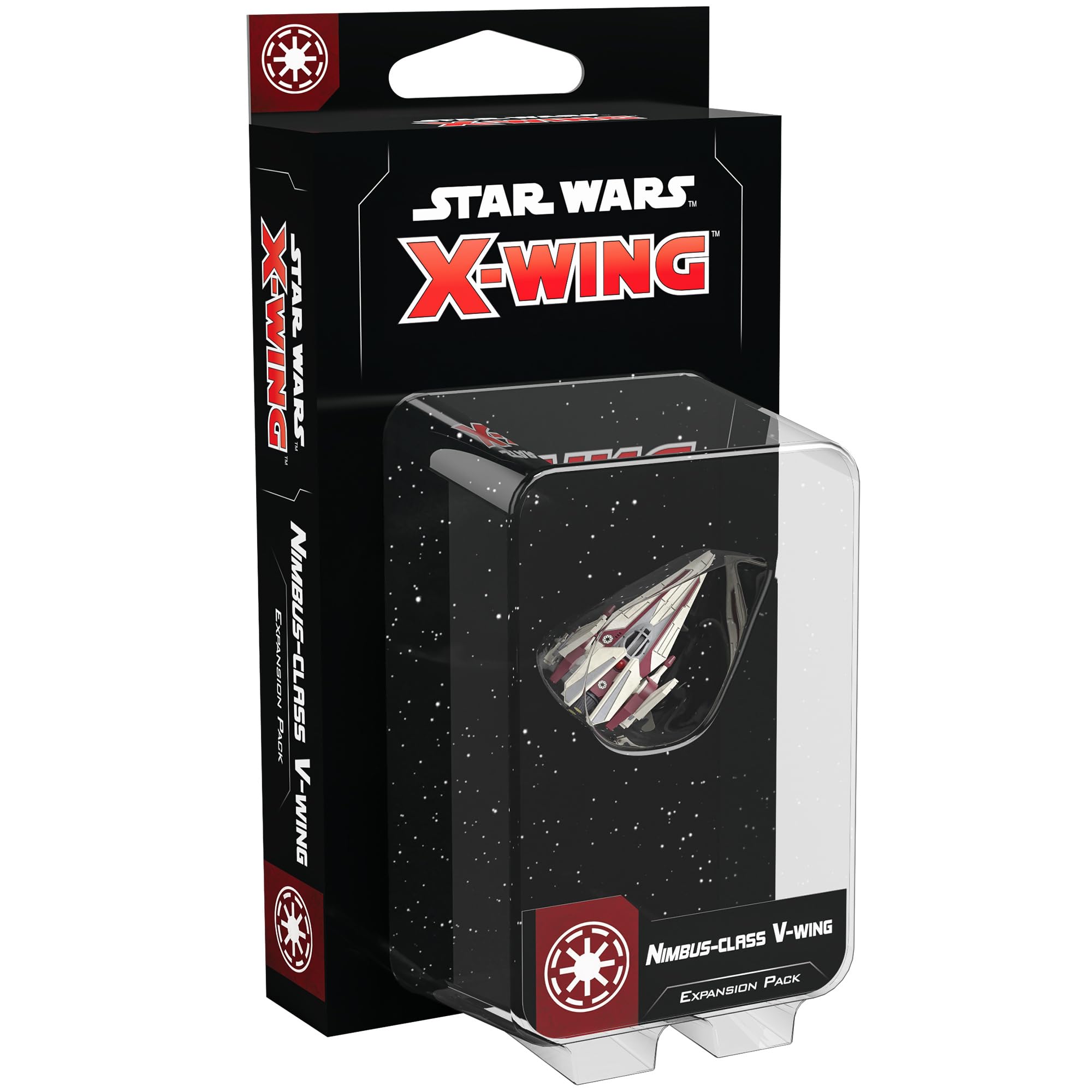 Fantasy Flight Games - Star Wars X-Wing Second Edition: Galactic Republic: Nimbus-class V-wing Expansion Pack - Miniature Game