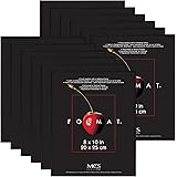 MCS Format Frame, 8 by 10-Inch, Black, 12-Pack