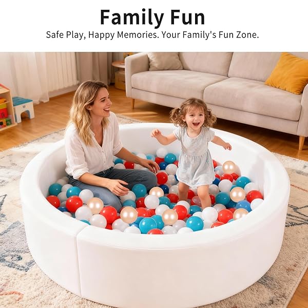 HEOPEIS SOFT PLASTIC BALL PIT BALLS, 100 200 500PCS PLASTIC BALLS FOR KIDS, CRUSH PROOF STRESS BALLS FOR BABY TODDLER BALL PITS PLAY TENT, POOL,BIRTHDAY PARTY DECORATION