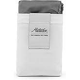 Matador Pocket Blanket 4.0 - White (Seats 2-4); Foldable Picnic and Concert Blanket; Sand Proof Beach Blanket with Stakes; Picnic Tarp, Outdoor Blanket for Grass